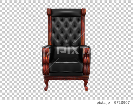 革張り椅子 ブラック 革張り椅子 ブラック 9718907