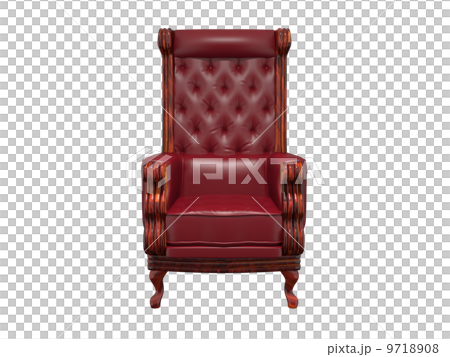 Leather Upholstered Chair Red Leather Upholstered Chair Red 9718908