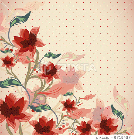 Beautiful floral background 9719487