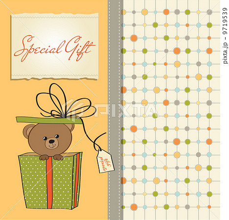 birthday greeting card with teddy bear birthday greeting card with teddy bear 9719539