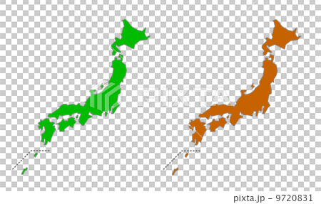 日本地圖 9720831