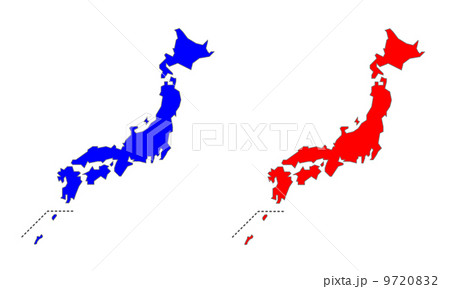 日本地図 9720832