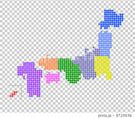 日本地圖 9720836