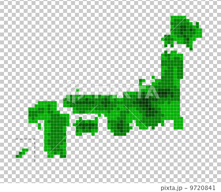 日本地圖 9720841