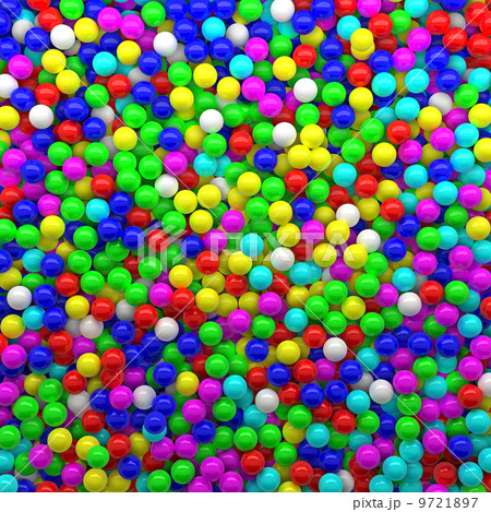 カラーボールのイラスト素材
