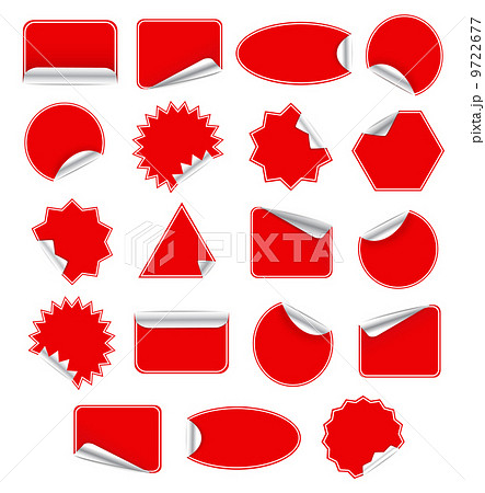Red sticker Red sticker 9722677