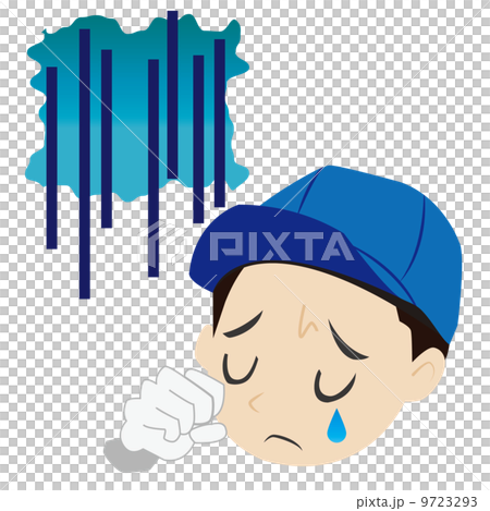 Working person of falling hat 9723293