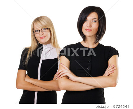 Two beautiful businesswoman 9724542