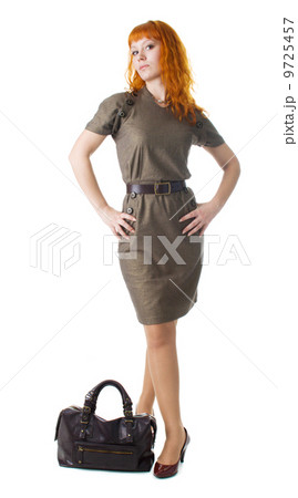 Woman holding a bag Woman holding a bag 9725457