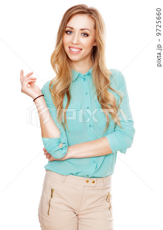 Young beautiful blond woman Young beautiful blond woman 9725660