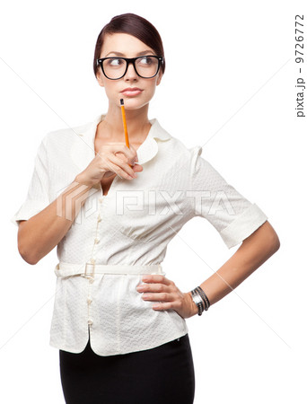 Strict business woman 9726772