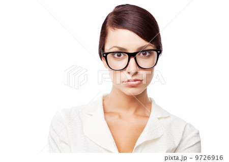 Strict woman in glasses Strict woman in glasses 9726916