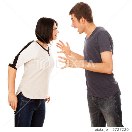 Couple having a fight Couple having a fight 9727220