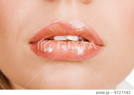 Beautiful female lips 9727582