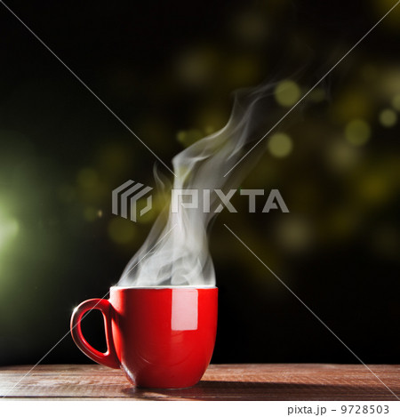 Steaming coffee cup Steaming coffee cup 9728503