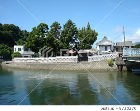 伊豆松崎の浜丁橋付近の風景 伊豆松崎の浜丁橋付近の風景 9730270