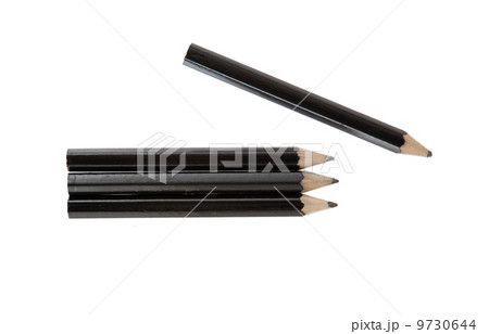 Four short pencils isolated Four short pencils isolated 9730644