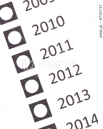 Empty voting form (date) 9730737