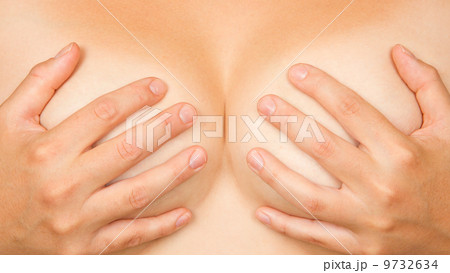 Hands covering breasts Hands covering breasts 9732634