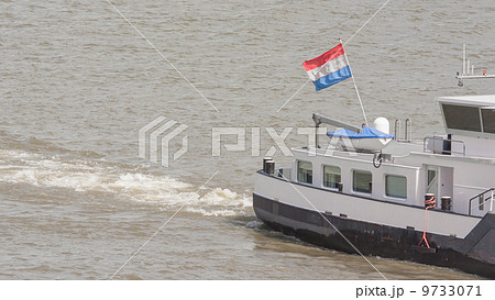 The Dutch national flag on a ship The Dutch national flag on a ship 9733071