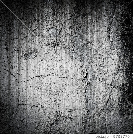 gray concrete wall background. Dark edged  9735770