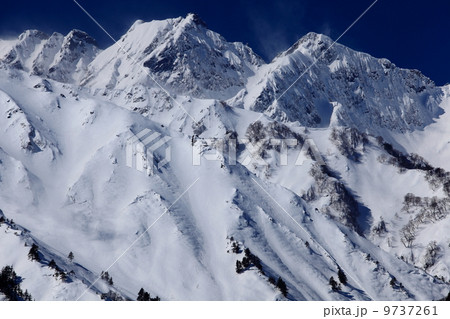 冬の北アルプス　不帰ノ嶮 9737261