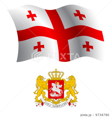 georgia wavy flag and coat 9738780