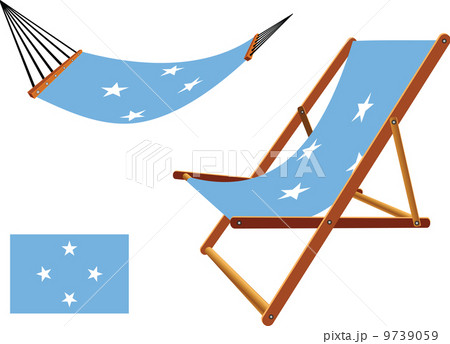micronesia hammock and deck chair set 9739059