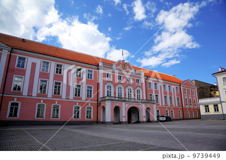 Parliament of Estonia. Tallinn, Estonia 9739449