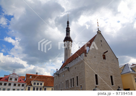 View of Town hall. Tallinn, Estonia View of Town hall. Tallinn, Estonia 9739458