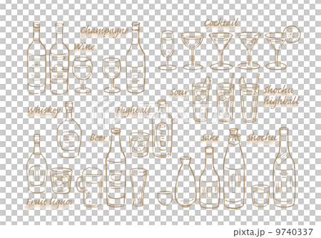 ドリンク-アルコール 9740337