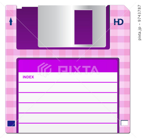 Pink Floppy Disk 9743787