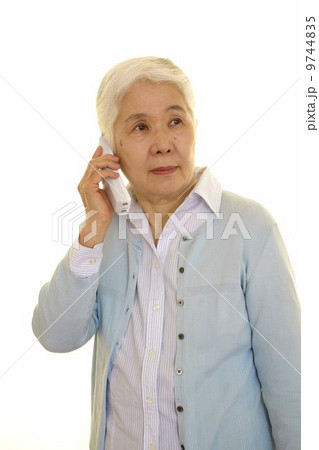 人物、女性、シニア、日本人 9744835
