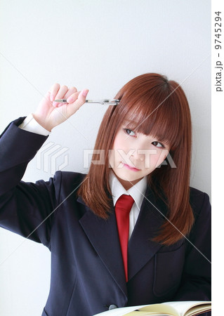 美白女子高生 9745294