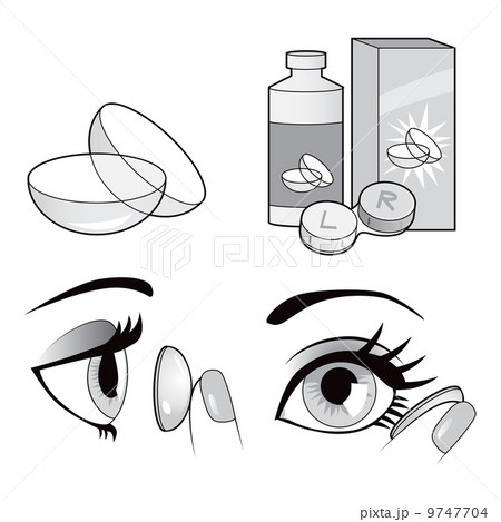Eye Contact Lenses Collection 9747704