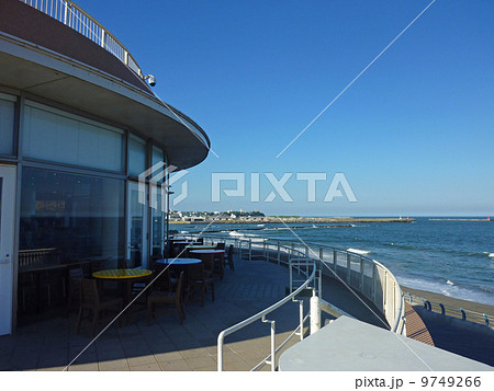 アクアワールドのテラスと海 9749266