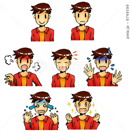 若い男性 表情 若い男性 表情 9749599