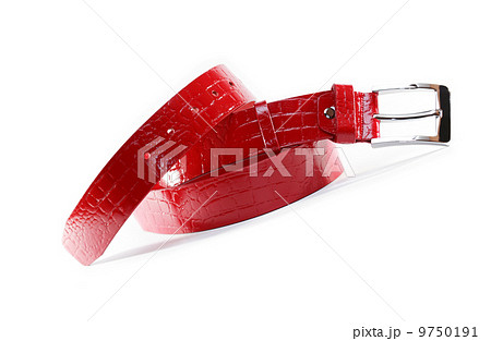 Red Leather Belt 9750191