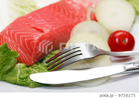 Trout And Vegetables 9750275