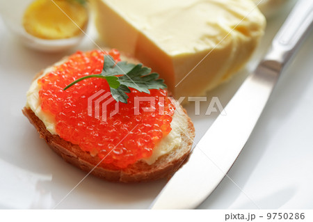 Breakfast With Red Caviar 9750286