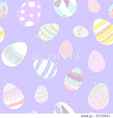 Seamless texture of decorative eggs Seamless texture of decorative eggs 9750661