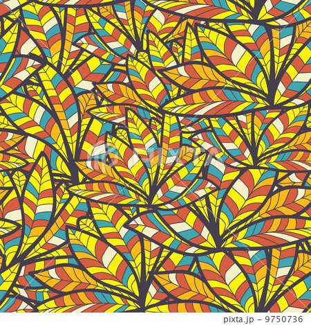 abstract feathers. bright seamless texture abstract feathers. bright seamless texture 9750736
