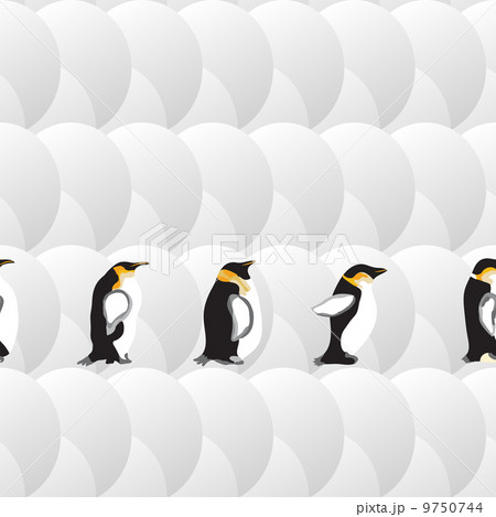 geometric pattern with circles and penguins geometric pattern with circles and penguins 9750744