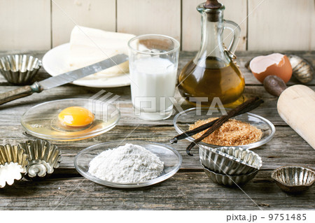 Ingredients for baking Ingredients for baking 9751485