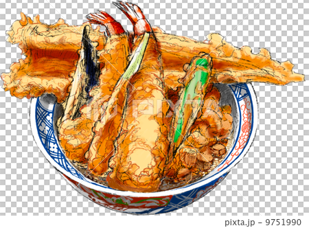 特上江戸前天丼 9751990