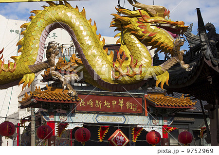 長崎新地中華街と龍 長崎新地中華街と龍 9752969