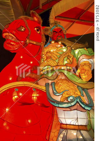 関羽のランタン 9753082