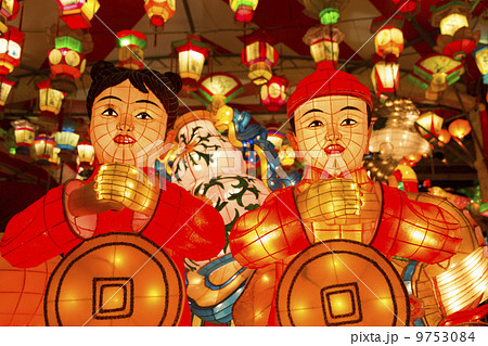 金童玉女のランタン 金童玉女のランタン 9753084