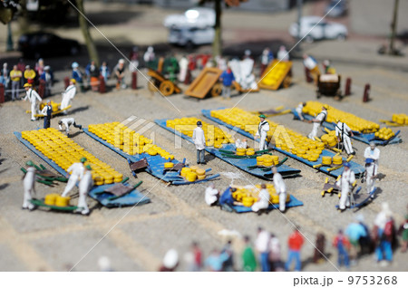 A scene in Madurodam miniature city A scene in Madurodam miniature city 9753268