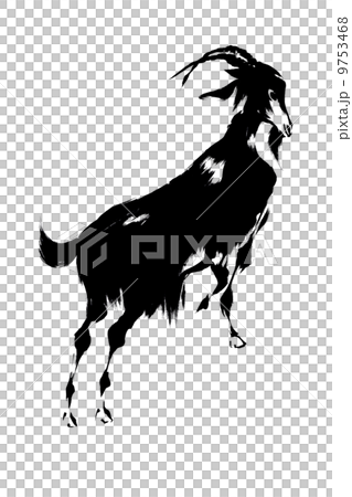 Sheep Japanese painting 9753468